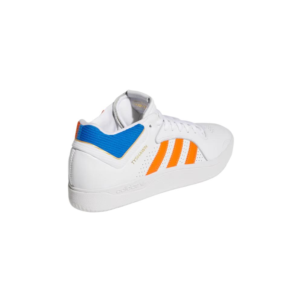 Adidas Tyshawn White Orange Blue Bird Unisex Sneakers Cloud-White JH8159