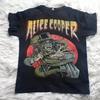 Maglietta in cotone a maniche corte nera Alice Cooper Band Unisex S-5XL KH13331 Maglietta Unisex