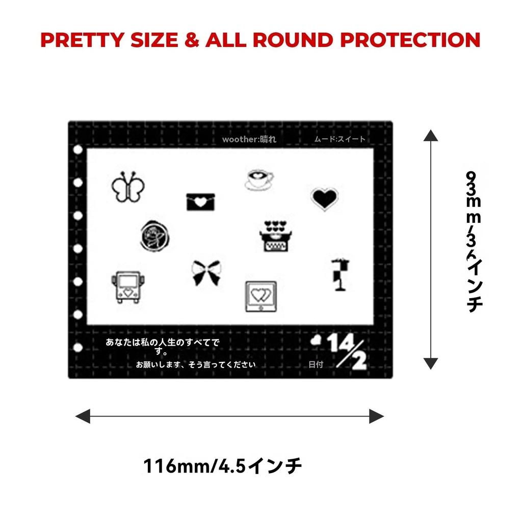 Vintage Photo Frame Stickers for Fujifilm Instax Wide 400 300 210 EVO Instant Camera Retro Style Camera Accessories for Scrapbook Decoration DIY Craft