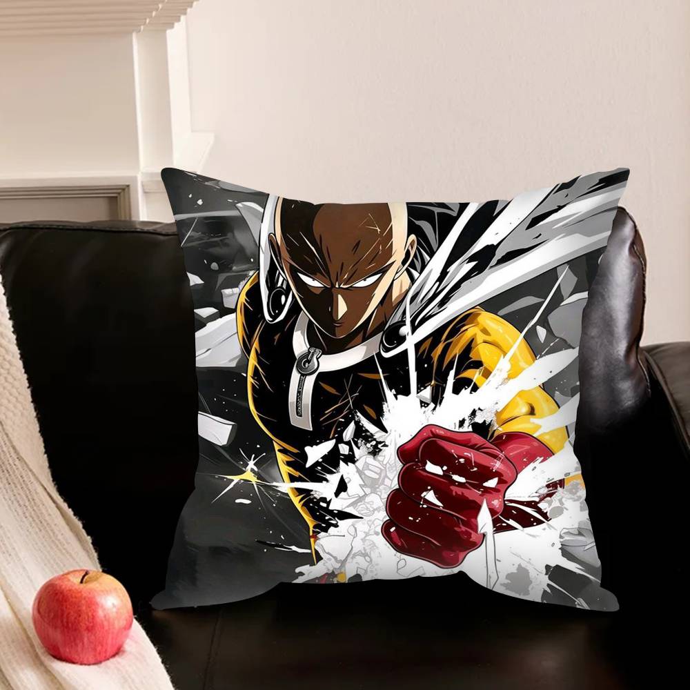 One-S P-Punch A-Anime Pillowcase Living Room Sofa Cushion Cover Bedroom Room Bed Pillow Cover Home Decoration