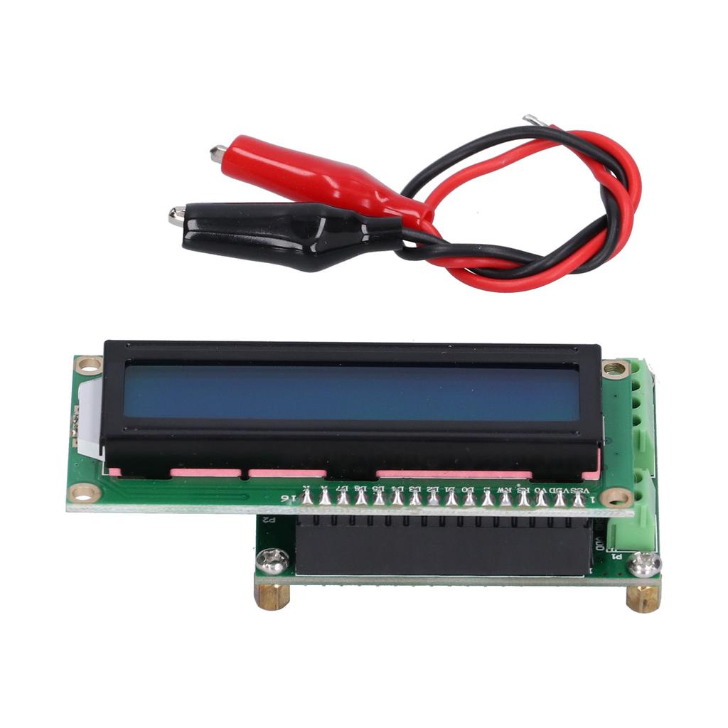Low Resistance Ohmmeter Milliohm Meter Accurate Capacitance Tester HR390 with Crocodile Clip