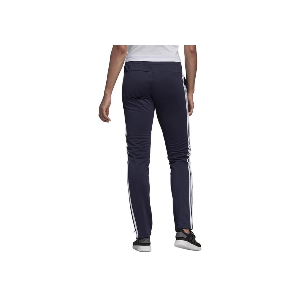 Adidas Striped Logo Design Comfortable Sports Fashion Lightweight Casual Pants Women bottoms Black DU0695