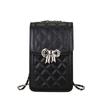 Niche Design Foreign Style Women's Diamond Chain Mobile Phone Bag 2025 New Summer Versatile Shoulder Bag Messenger Bag