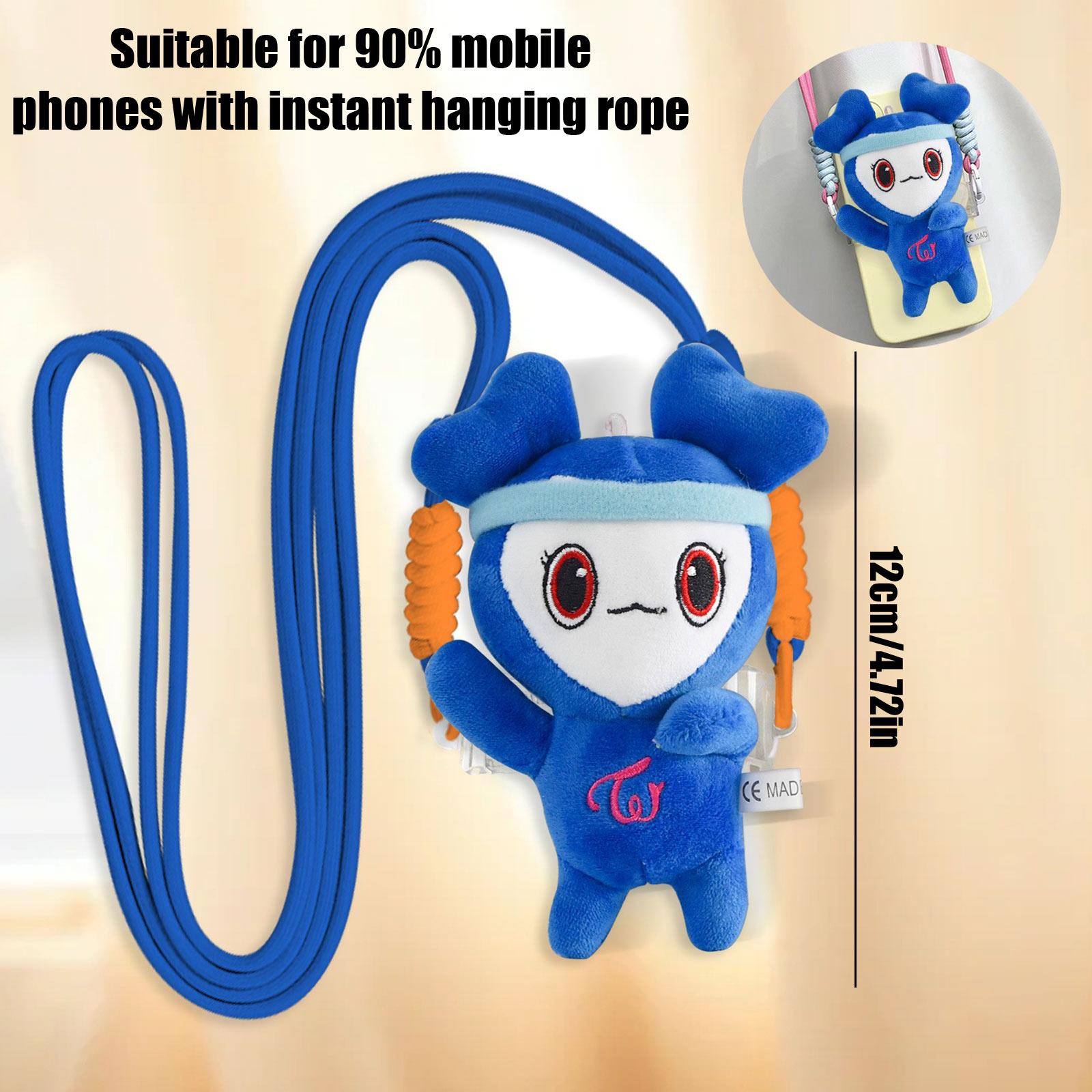 

Милый кукольный телефон, задний зажим, подвесной шнурок One Size