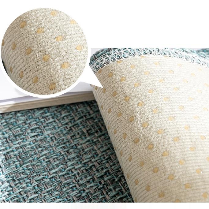 Lněná jednobarevná pohovka, jednoduchá protiskluzová podložka, univerzální potah na sedadlo, moderní prachotěsný ochranný kryt, čtyři roční období