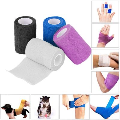 2.5cm*4.5m Kinesiology Self-Adhesive Elastic Sports First Aid Tape Wrap Stretch Bandage