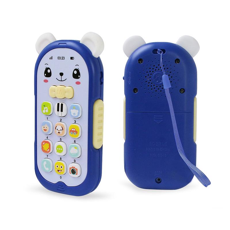 Cross-border Little Chick & Bear Music Phone Toy for Infant Early Learning