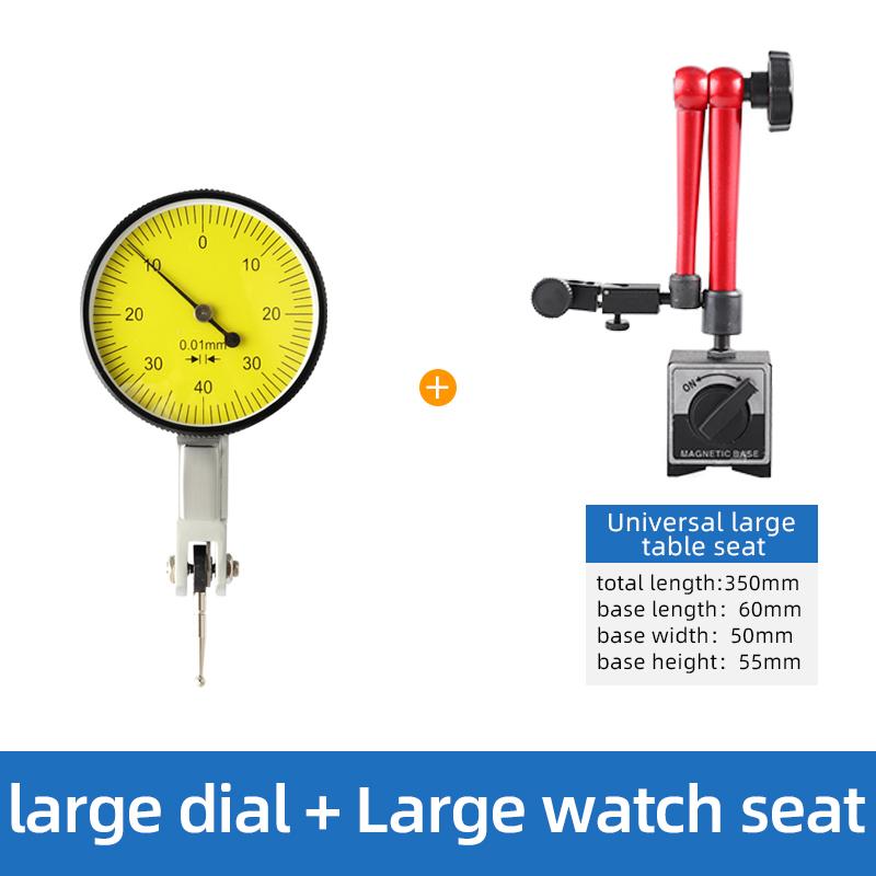 Messuhr, magnetischer Halter, Messuhr, Bohrungslehre, magnetischer Ständer, Basis, Mikrometer, Messwerkzeuge, Stundentyp, Anzeige, Komparator, Uhr