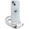 Karl Lagerfeld Klhmp15Shcchnt Iphone 15 / 14 / 13 6.1 Hardcase Transparent Iml Choupette Head & Cord Magsafe