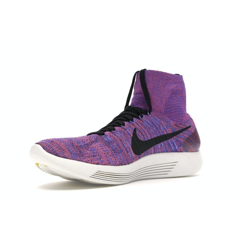 Nike Lunarepic Flyknit Men Sneakers Purple Paramount-Blue Black 818676-402