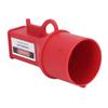 Industrial Socket Lockout Device 72mm Diameter Energy Isolation Electrical Plug Lockout Tagout