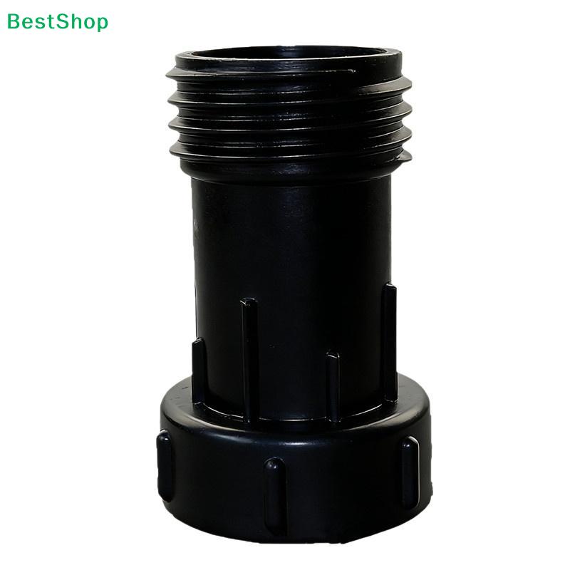 IBC Tote Tank Drain Extension Adapter, 75mm Threaded Outlet Extension Pipe for Water Tank Drum