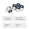 Car Wheel Air Stem Cover Tire Valve Leak Proof Cap Auto Accessories For BMW E91 E92 E93 E60 F10 F30 E39 E36 E87 X3 X5 X7 E46 E90