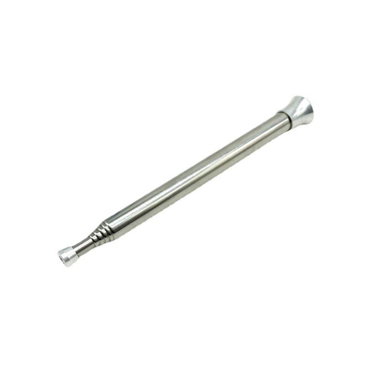 Blow Fire Tube Mouth Blowpipe Outdoor Stainless Steel Telescopic Fire Blower Mini Portable Camping Cooking Blowing Fire Stick