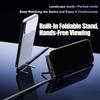 240w Braided Fast Charge Cable with Built-in Phone Stand Invisible Holder Charger Cable Fast Charging Cord Built-in Phone Stand