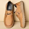 38-46 Men's Plus Size Fashionable Outdoor Casual Shoes Leather Shoes Business Casual Shoes Hiking Shoes
