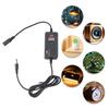 Adjustable 12V Charger 40W USB+20W Type C Port Voltage Meter Speed Regulator Wide Compatibility for Phones