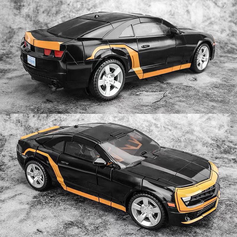 Deformation Action Figure Toys Black Bumblebe Transformation Robot Hornet Warrior Model Autobots Car BB02 BB01 MPM03 Poseable Articulated Scale