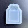 Clear Quicksand Cartoon Silicone Molds Resin Casting Shaker Mold Resin Epoxy Molds for DIY Crafts Pendant Jewelry Making