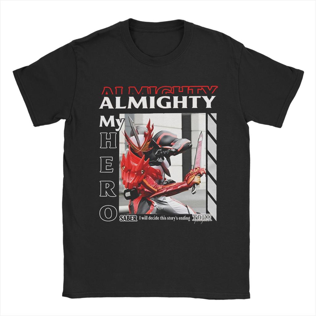 Saber Arthur Pendragon Fate Stay Night Tshirts Men Cotton Tops Novelty Round Neck Short Sleeve