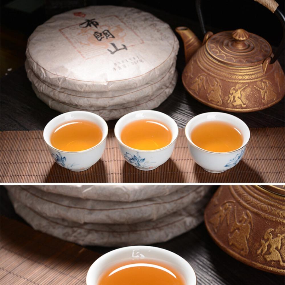 357g Brown Mountain Big Tree Raw Pu-erh Tea Cake Premium Green Tea
