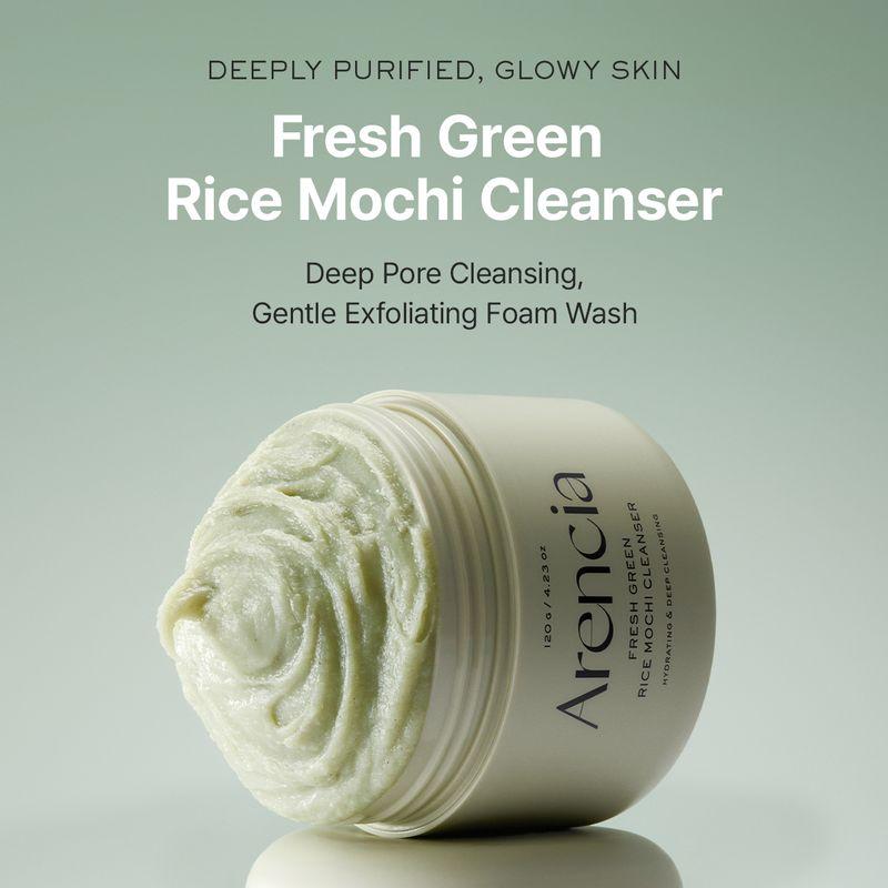 arencia *renew* Fresh Green Rice Mochi Cleanser 120g