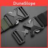 Fashionable Alloy Buckle Men's Nylon Woven Waist Belt For Men And Women