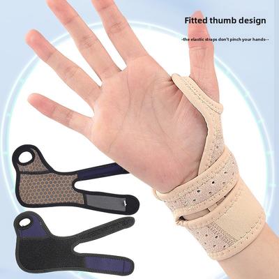 Guanti Cinturino Avvolgente Sportivi Supporto Fitness Pallacanestro Fisso Polsino per Mano da Mouse Supporto a Pressione