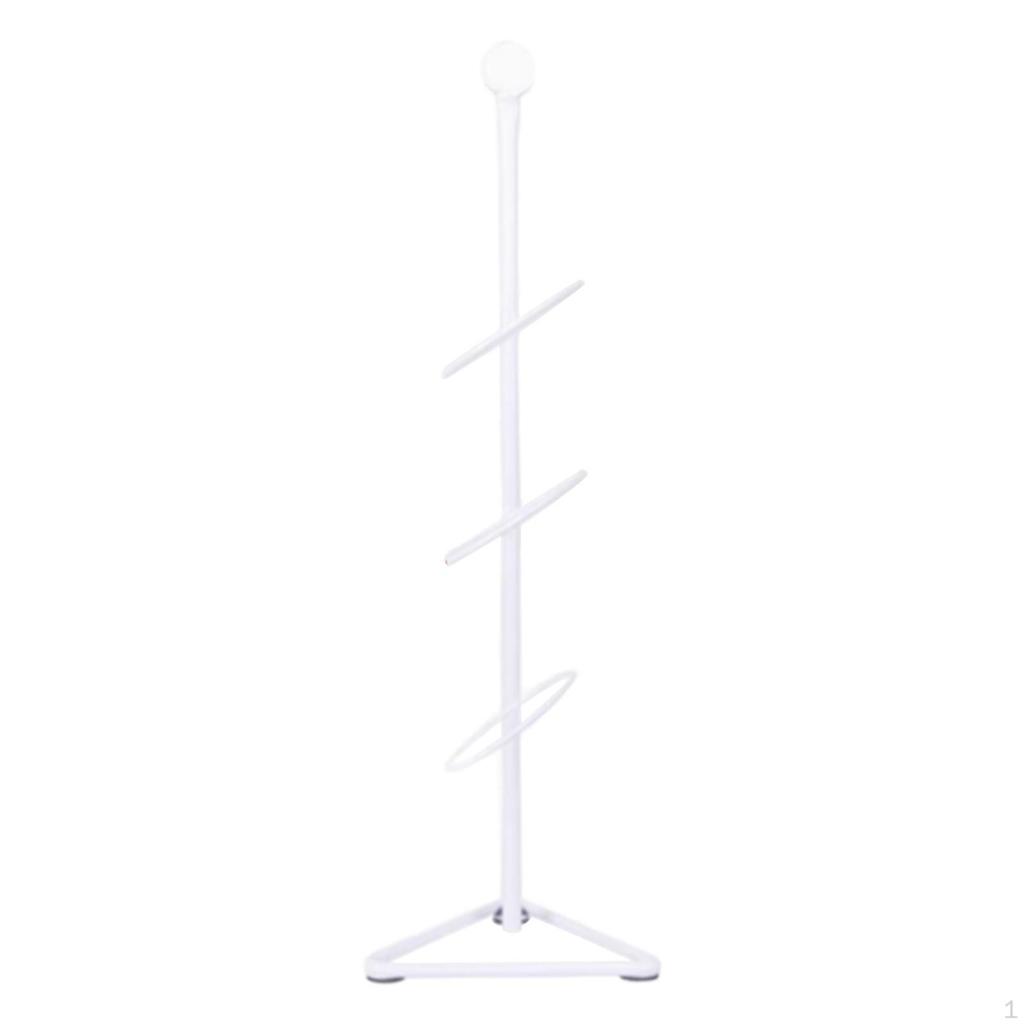 Coffee Cup Holder Display Stand Dispenser Cafe Supplies Shelf for Counter Beverage