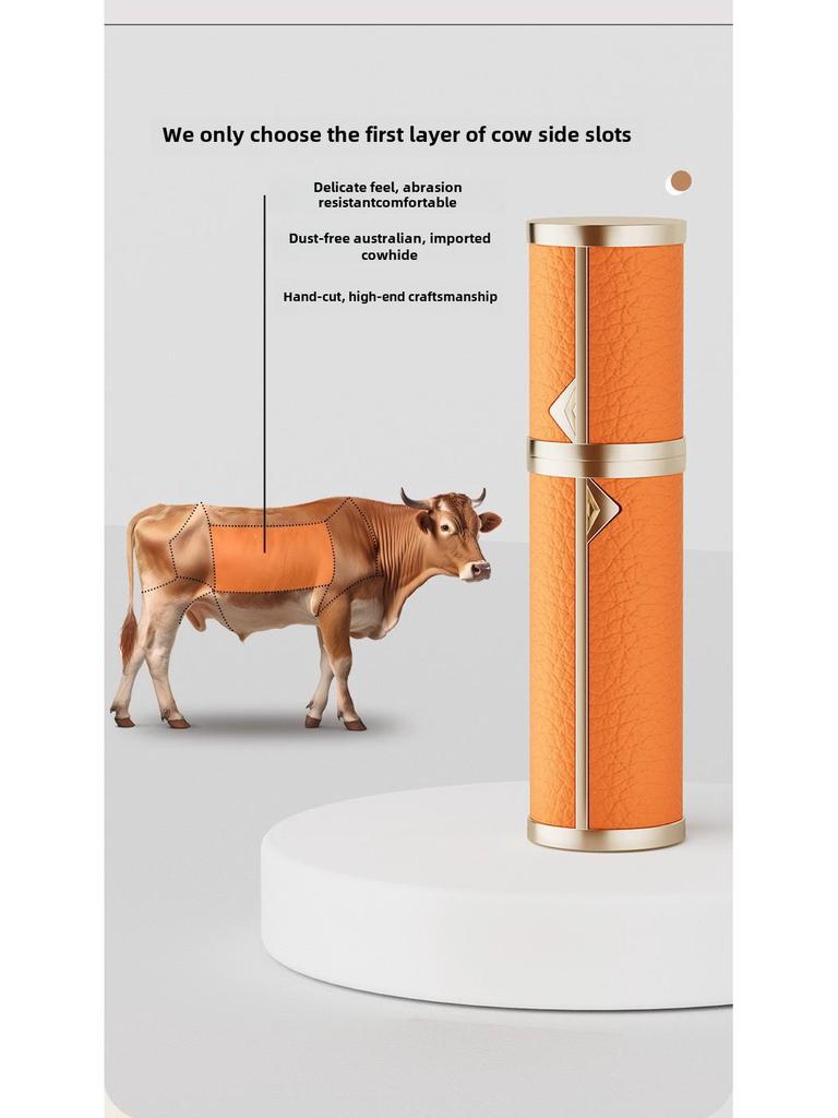 Empty Refillable Perfume Spray Bottle - Bottom Press Design, Portable and Compact for Travel