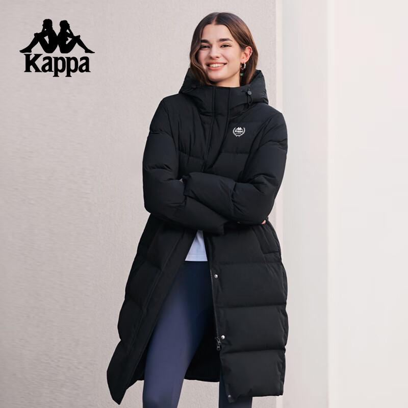 Kappa Женская длинная пуховая куртка-пуховик с капюшоном K0F82YY33D M