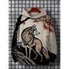 Fun Japanese Harajuku Fashion Men's Hoodie Casual Y2k Hoodie Men's Autumn and Winter Anime Beast Pattern Sports Hoodie