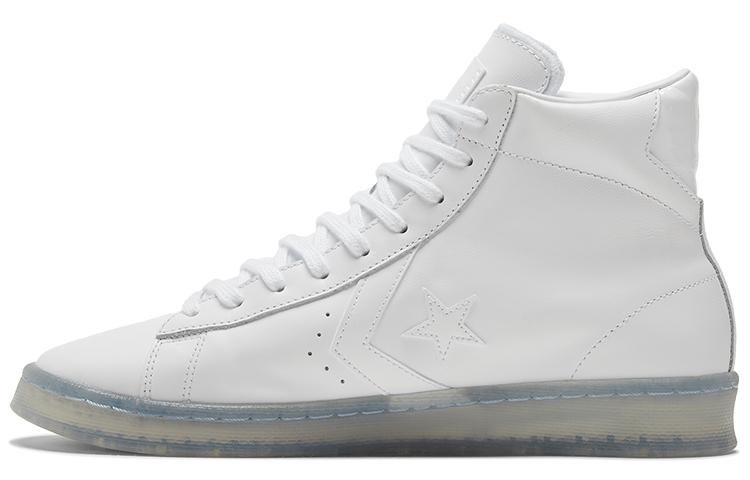 Converse Pro Leather High Black Ice - White Clear 35
