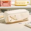 Canvas Pencil Case Large Capacity Pen Case Aesthetic Pen Bag  Students Gift