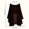 Nuova Sciarpa Lunga in Chiffon Sottile Monocolore Protezione Solare Traspirante Donna Stola Lunga Disponibile in Più Colori