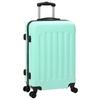 3 Piece Luggage Set in Mint Green 50 x 31 x 78 cm ABS Plastic