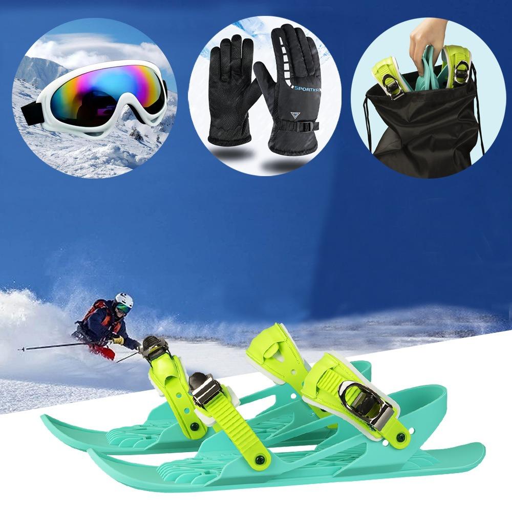 Hight Quality Skiing Accessory Ski Skates Skiing Tools Adjustable Snowskates Lightweight Skis Outdoor