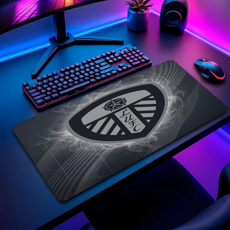Leeds United Football Pattern Mouse Pad Non?Slip Rubber Base Gaming Mousepad For Desk Office Home