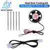 3D Printer Parts for Creality K1C K1 Max Extruder Motor Heat Sink Cooling Kit Double Ball Bearing Fan for Motor Voron Ender3 V3