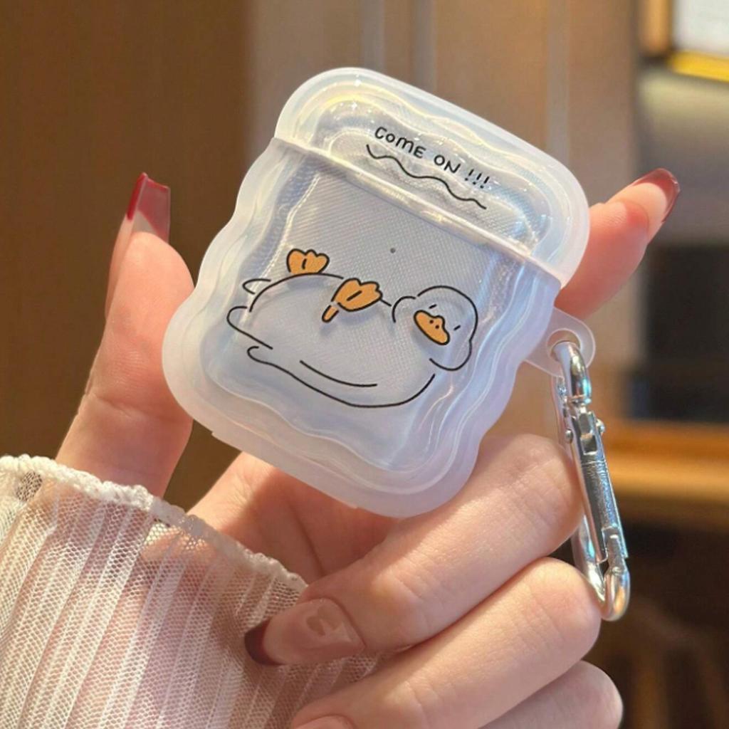 Applicable Apple AirPods 1 /1/1 generation Pro1 Bluetooth headset protective case cute lying duck