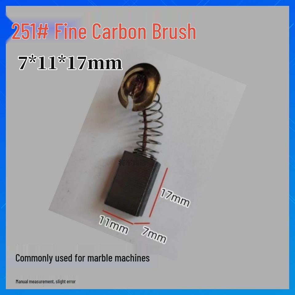 Durable Carbon Brush Set for Grinders, Drill, Hammer, Polisher, Cutter, and Picker Tools