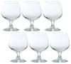 Aderia Brandy Glasses, Clear, Large, 330ml, A-Line, Set of 6, Made In Japan, 679
