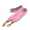 Logo Shoulder Strap Canvas/Leather pink/Black Unused