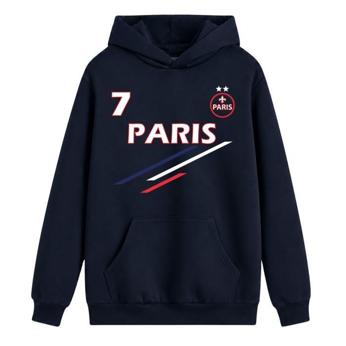 Jogging survêtement enfant - Paris - rayures bleues - manches longues - respirant