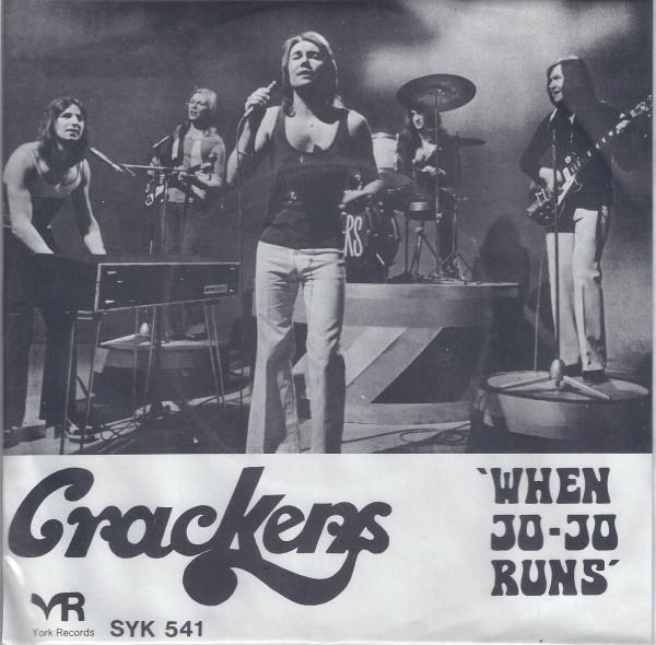 

7inch Record CRACKERS When Jo Jo Runs SYK541 YORK RECORDS 1972 UK Rock Used