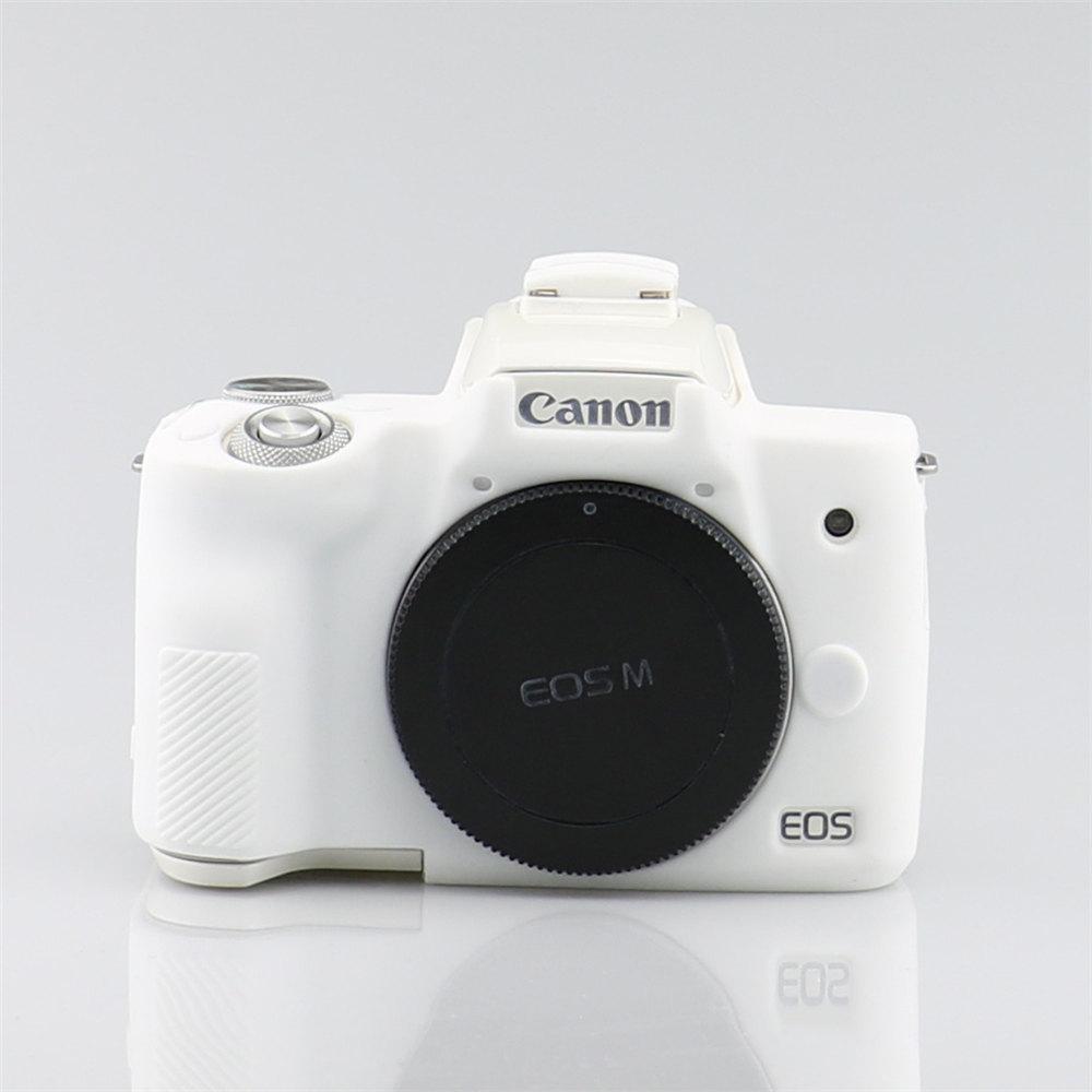 

M50 Silicone Armor Skin Camera Body Case For Canon EOS M50 Mark II EOS M 50 II Rubber Cover