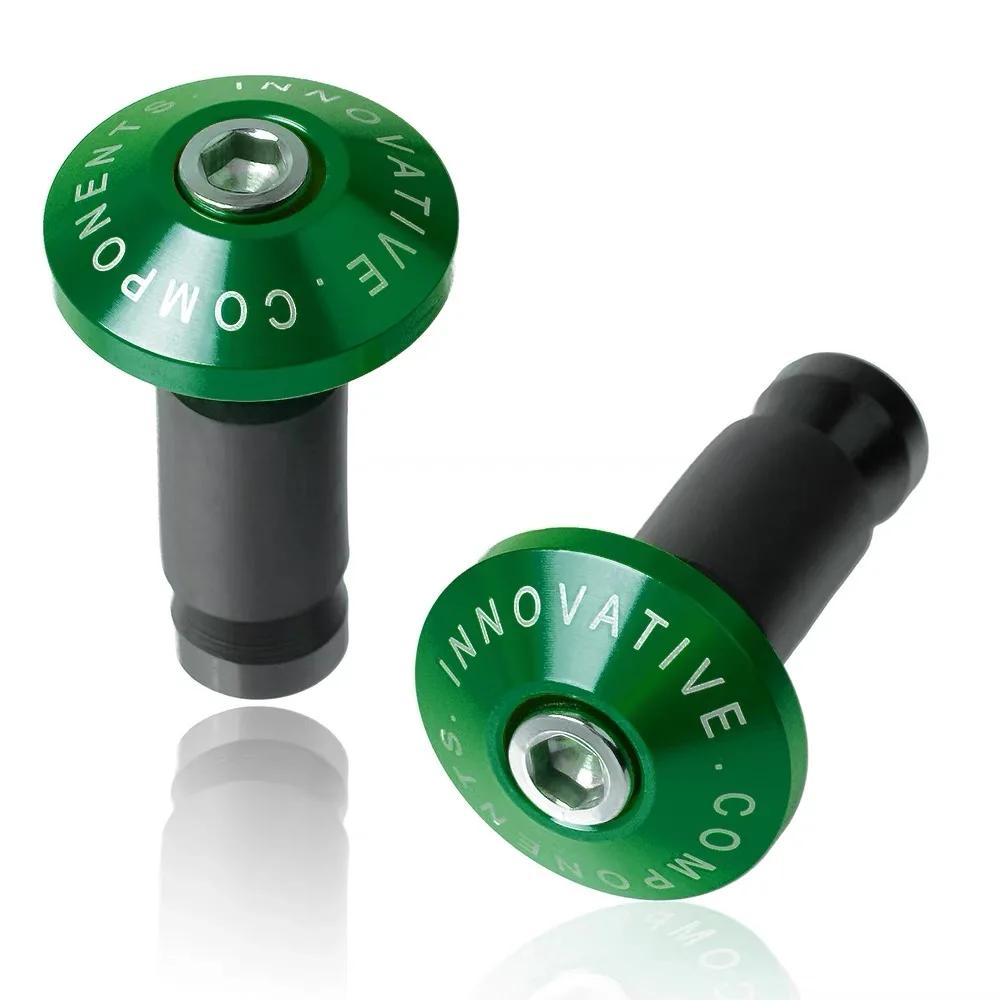 

Модификация мотоцикла Bws Защитная заглушка ручки Аксессуары Мотоциклетный вес на концах руля Ручки руля Заглушка Универсальная зелёный