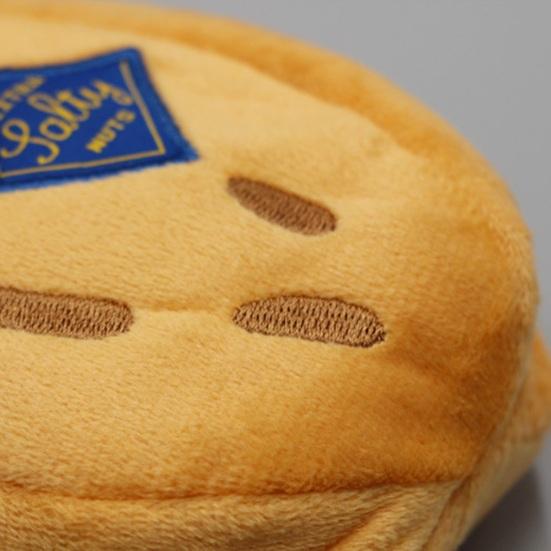 Penalhus, Jordnøddeform, Blødt Plys Rummelig Skoletaske, Holdbar Lynlås Kosmetik Kabel Opbevaringspose