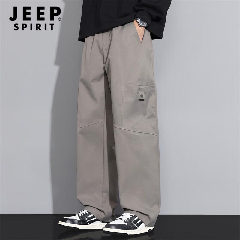 JEEP SPIRIT Men's Multi-Pocket Cargo Pants