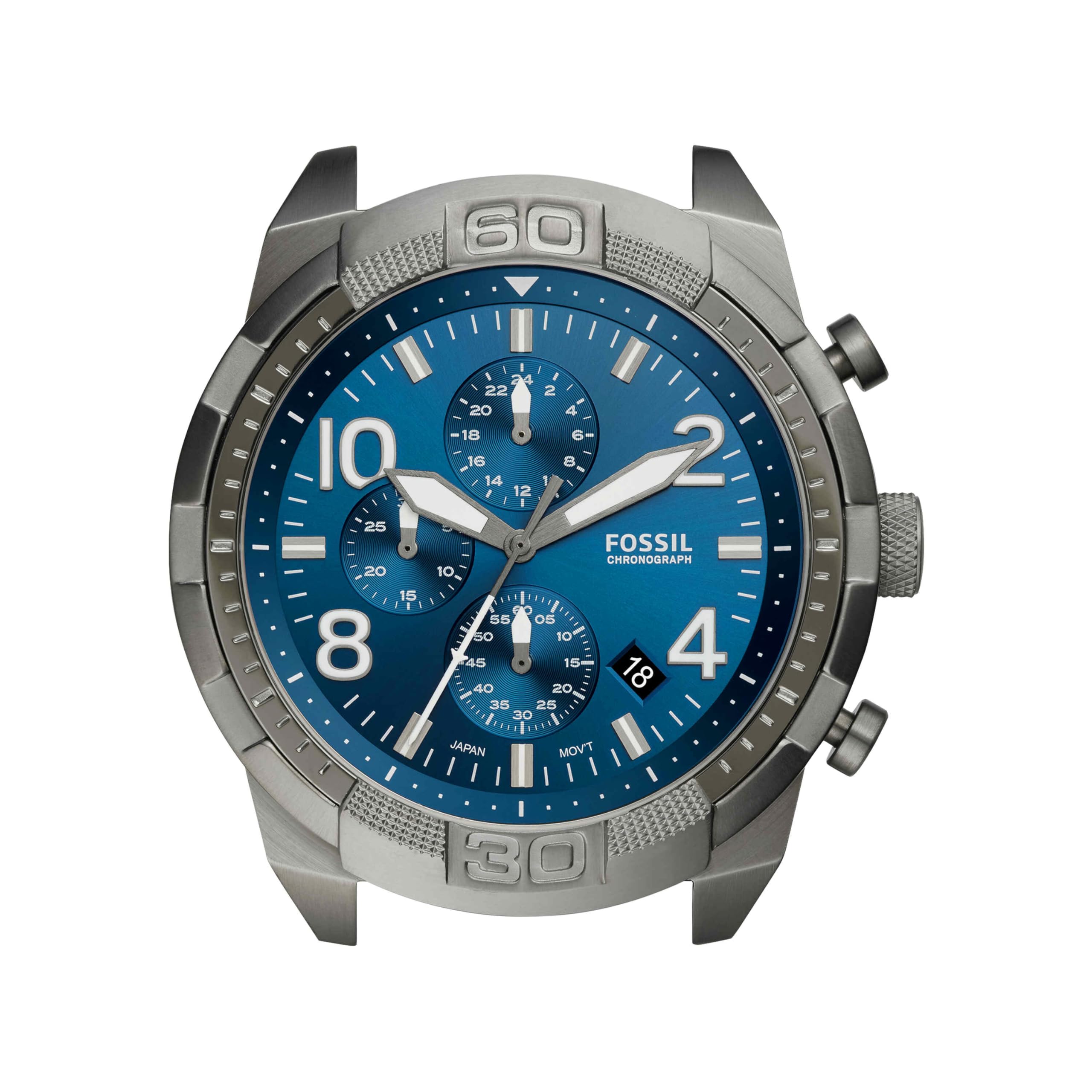 

BRONSON Chronograph Smoke Stainless Steel Watch Case